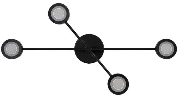 Nordlux - Clyde Flex 4-Rail Lampa Sufitowa Black