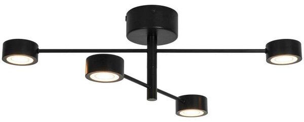 Nordlux - Clyde Flex 4-Rail Lampa Sufitowa Black