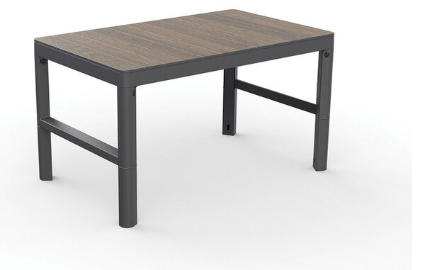 Stolik ogrodowy w dekorze orzecha 71,5x116 cm Lyon – Keter