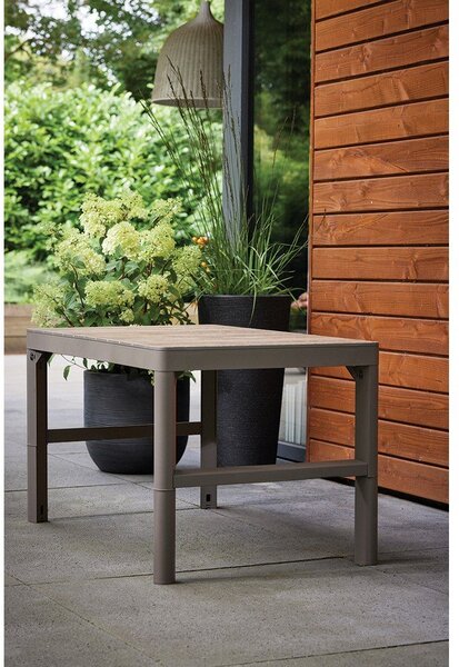 Stolik ogrodowy w dekorze orzecha 71,5x116 cm Lyon – Keter