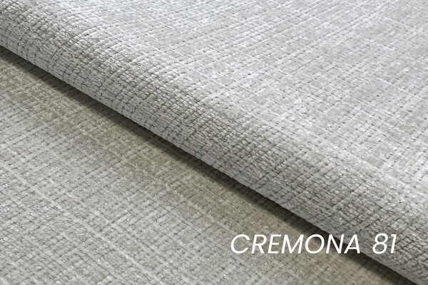 Kanapa z funkcją spania Lotulis - popielaty szenil Cremona 81 - Oferta Limitowana