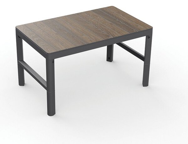 Stolik ogrodowy w dekorze orzecha 71,5x116 cm Lyon – Keter