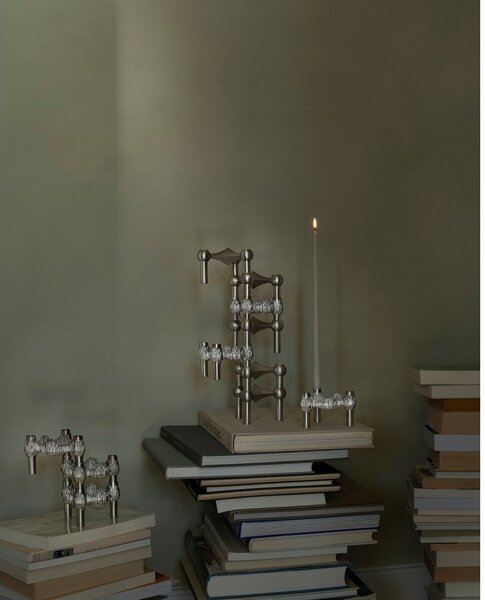 Metalowe świeczniki zestaw 3 szt. Nagel – STOFF Nagel
