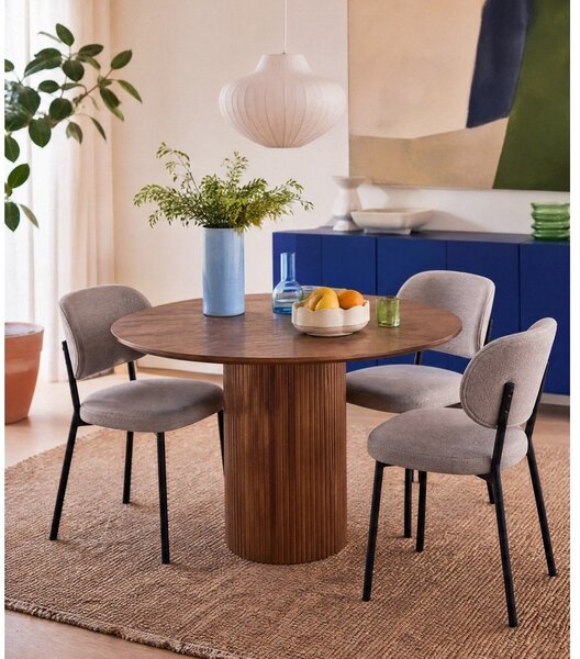 Beżowe krzesło Fowler – Unique Furniture