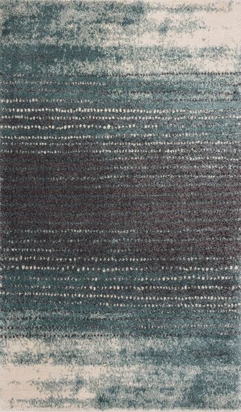 Dywan Modern Teal blue/dark grey 160x230cm