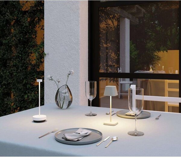 Blomus - Turas LED Portable Lampa Stołowa Granite Gray