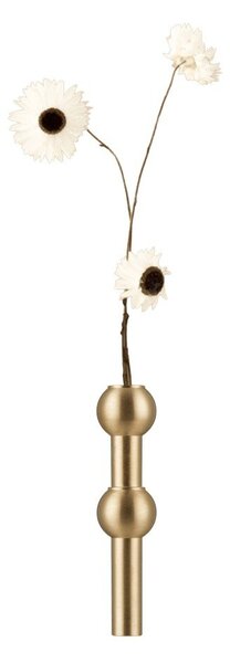 Metalowy wazon w kolorze mosiądzu (wysokość 10 cm) Nagel – STOFF Nagel