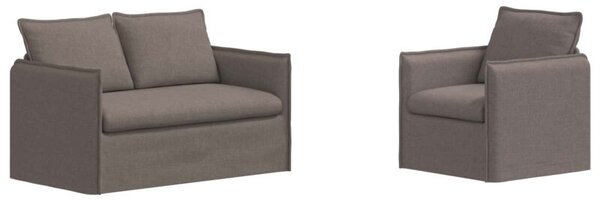 ModuÅowa kanapa nowoczesna w ciemnoszarym kolorze z ergonomicznym designem