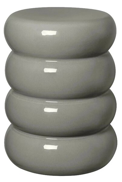 Blomus - Toru Ceramic Stołek Round Elephant Skin