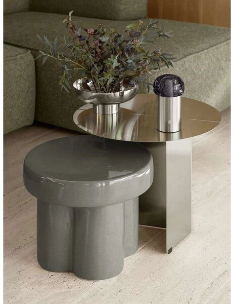 Blomus - Toru Ceramic Stołek Low Fungi