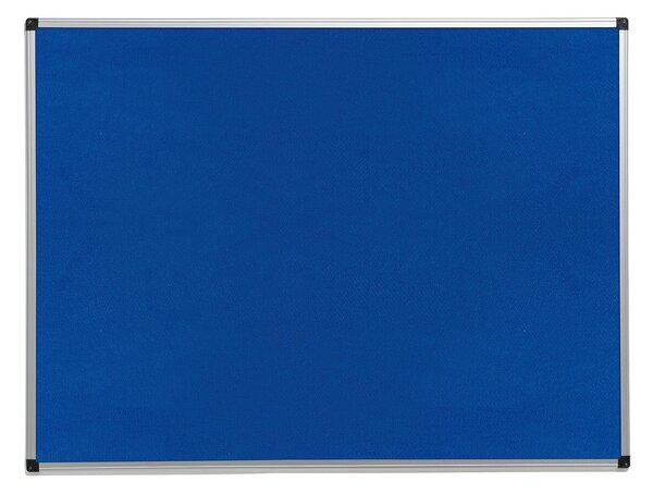 Tablica informacyjna MARIA, 1200x900 mm, niebieski, aluminium