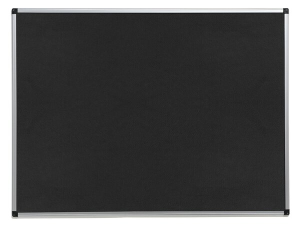 Tablica informacyjna MARIA, 1200x900 mm, czarny, aluminium