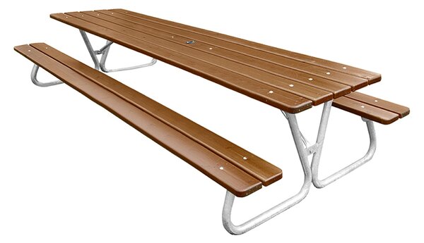 Stół piknikowy HALLON, 2900x600x1300 mm