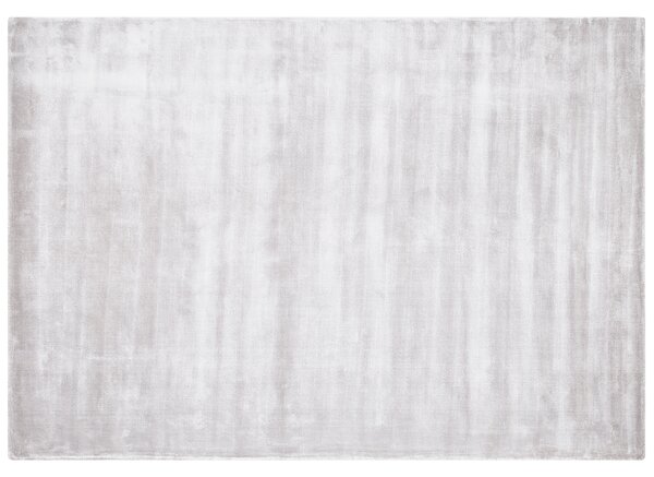 Nowoczesny dywan z wiskozy krótkie włosie prostokątny 160 x 230 cm jasnoszary Gesi Beliani