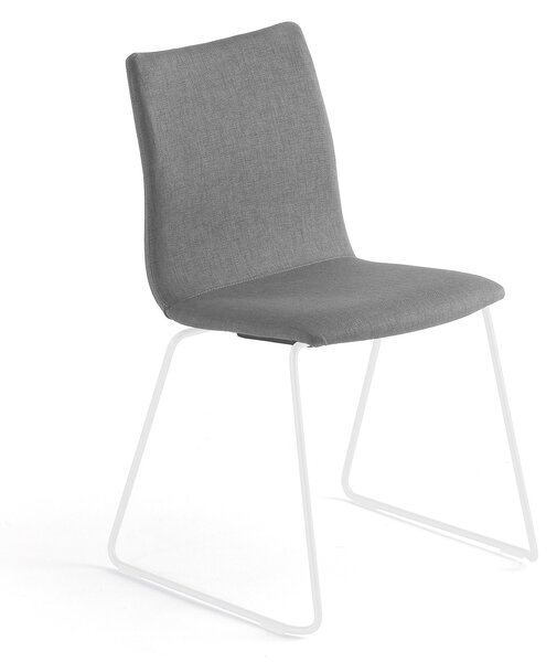 Krzesło konferencyjne OTTAWA, szary, biały