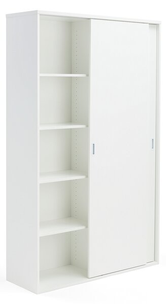 Szafa MODULUS XL z drzwiami przesuwnymi, 2000x1200 mm, biały