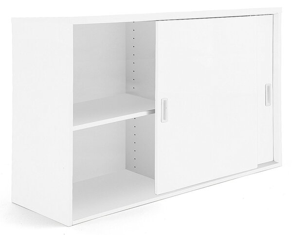 Szafka MODULUS XL z drzwiami przesuwnymi, 800x1200x400mm, biały