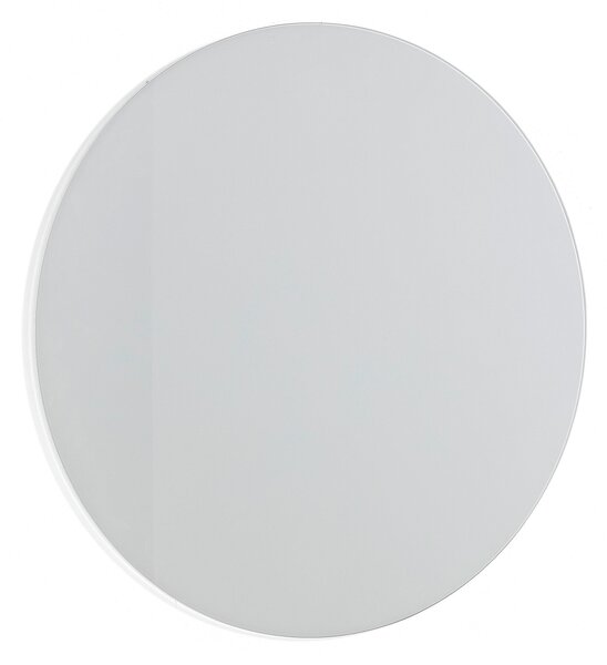 Tablica szklana CAROL, Ø 1000 mm, biały