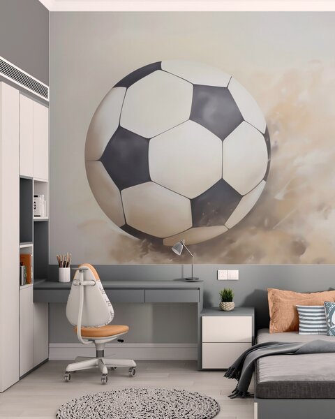 Fototapety Obraz przedstawiający piłkę nożną, Fototapety Młodzieżowe, Fototapety Piłka Nożna, w05640 : Uwalls.pl