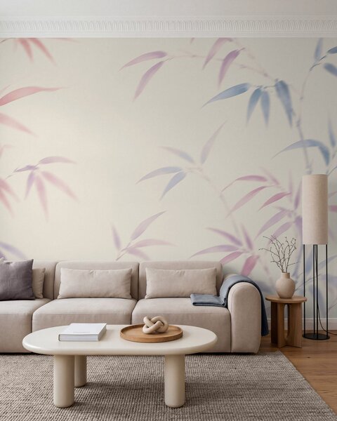 Fototapety Abstrakcyjne liście bambusa, Fototapety Las, Fototapety Bambus, w05666 : Uwalls.pl