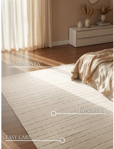 Kremowy wełniany dywan 200x290 cm Kenso – Villeroy&Boch