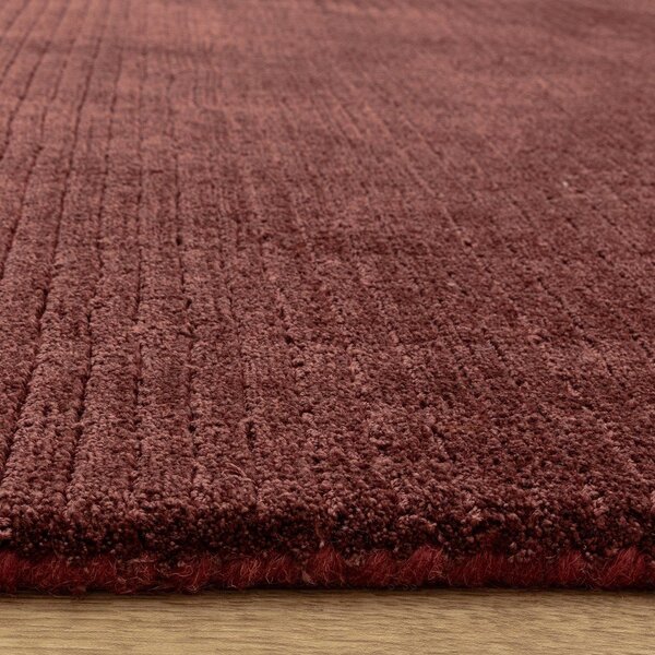 Bordowy dywan tkany ręcznie 160x230 cm – Asiatic Carpets