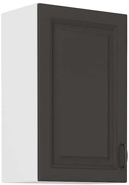 Szafka kuchenna wisząca górna STILO 45 G-72 1F Grafit/Biały