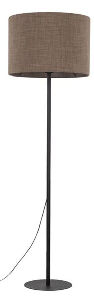 Lampa podłogowa TK Lighting EARTH 16013 czarno-brązowa 165 cm E27 nowoczesna do salonu, sypialni i biura IP20