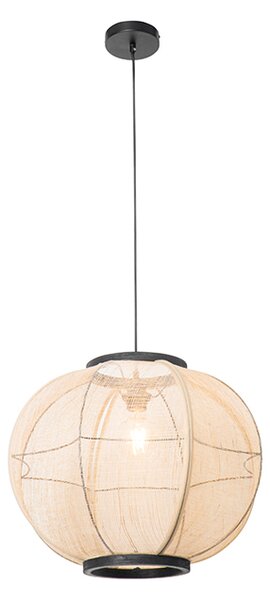 Orientalna lampa wisząca brązowa 48 cm - Rob Oswietlenie wewnetrzne