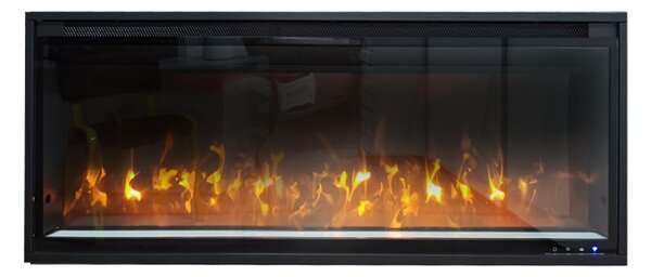 Kominek elektryczny ścienny 3D ElectricSun VERSALYS XS, naścienny, podłogowy lub wbudowane, z dźwiękiem, 10 kolory, z aplikacją, L100xH41x15cm