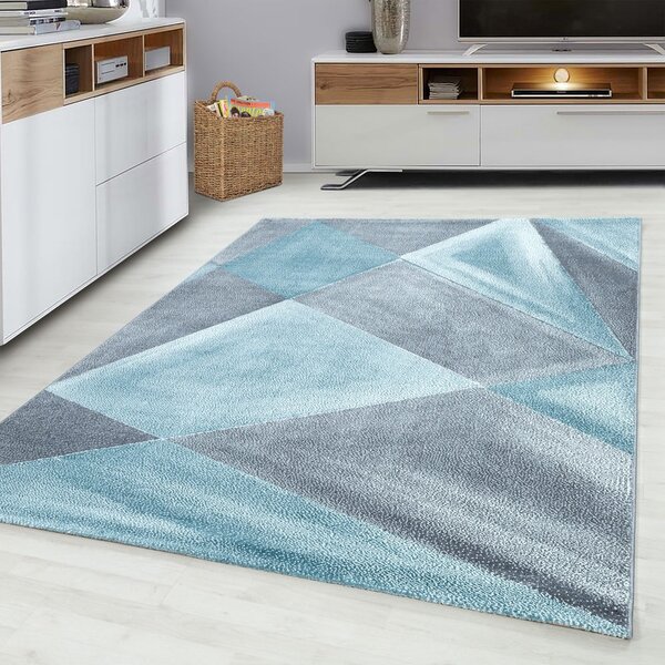 Niebiesko-szary chodnik 80x250 cm Beta – Ayyildiz Carpets