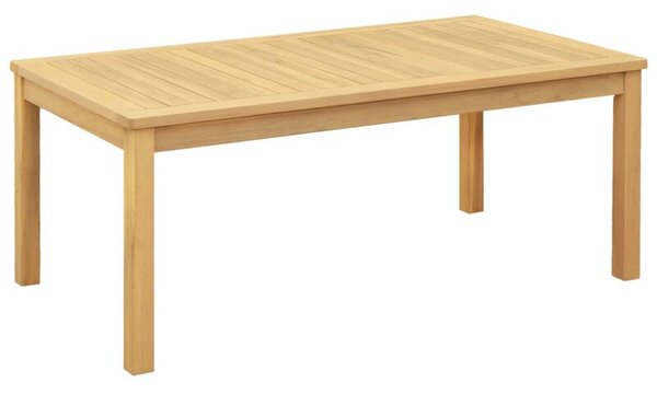 Rustykalny stolik kawowy z litego drewna akacjowego 110 cm