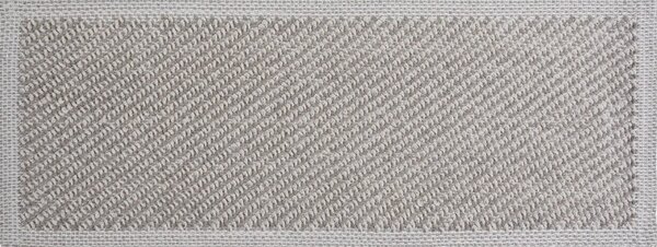 Jasnoszare bawełniane dywaniki na schody zestaw 16 szt. 25x65 cm Kumsal Bej – Vitaus