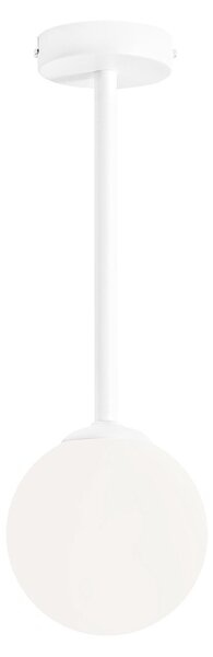 Sufitowa lampa Pinne 1-punktowa biała kula sypialniana