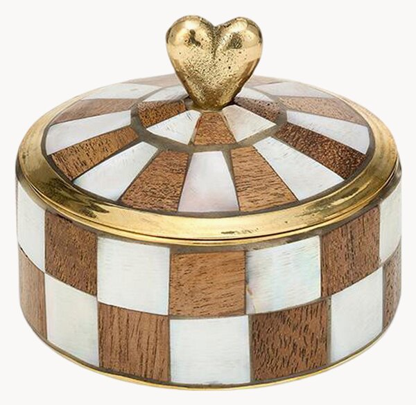 Ręcznie wykonany pojemnik dekoracyjny Heart Circus