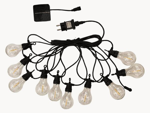 Solarna girlanda świetlna LED Party Clear, 500 cm