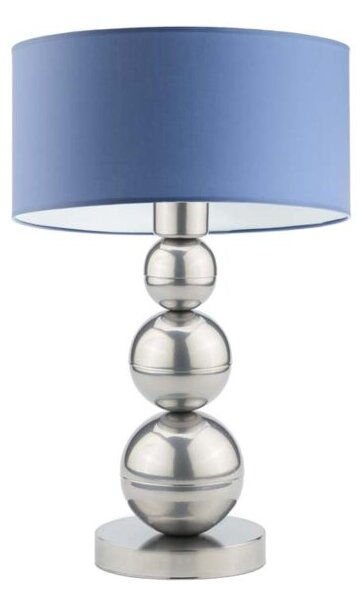 Lampka nocna na biurko lampa biurkowa LED z abażurem walec 30cm BUBBLE