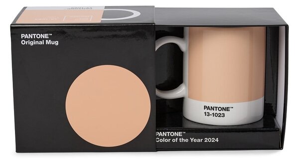 Pomarańczowy ceramiczny kubek 375 ml Peach Fuzz 13-1023 – Pantone