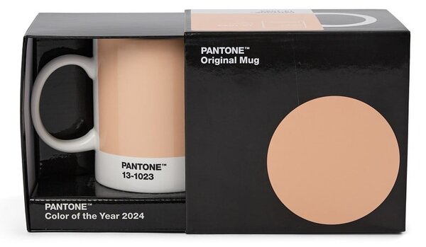 Pomarańczowy ceramiczny kubek 375 ml Peach Fuzz 13-1023 – Pantone