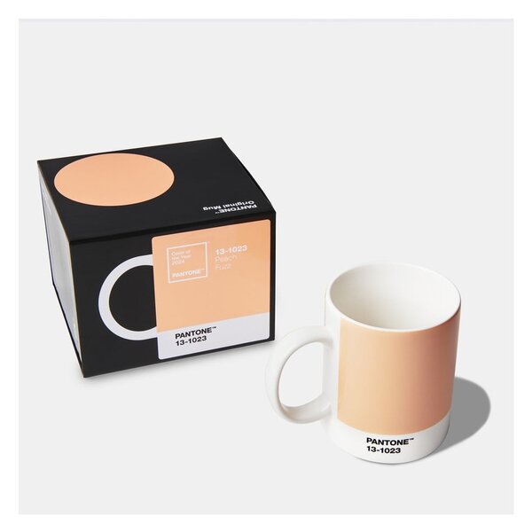 Pomarańczowy ceramiczny kubek 375 ml Peach Fuzz 13-1023 – Pantone