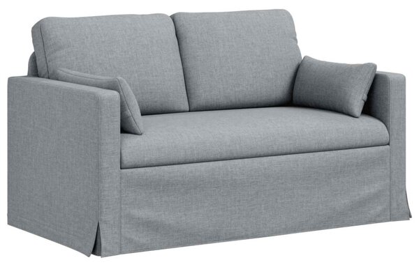 Nowoczesna sofa moduÅowa w kolorze jasnoszarym z ergonomicznym wsparciem