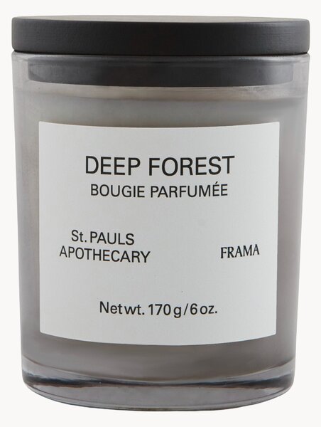 Świeca zapachowa Deep Forest (pomarańcza, biała róża, drzewo cedrowe & paczula)