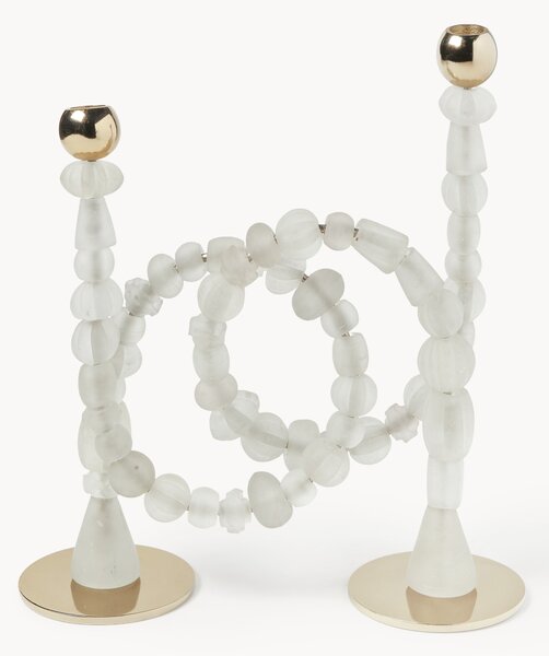 Ręcznie wykonany świecznik Beads
