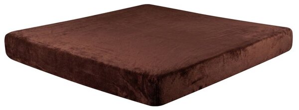 Napinane prześcieradło mikroplusz czekoladowe 180 x 200 cm
