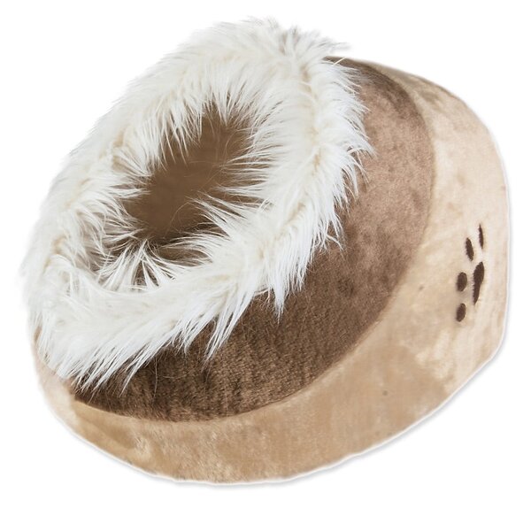 Beżowa pluszowa budka dla kotów 35x26 cm Trixie Minou – Plaček Pet Products