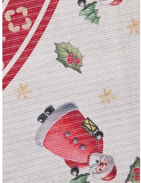 Czerwony okrągły dywan ze świątecznym motywem ø 160 cm Toy's Delight Santa Claus – Villeroy&Boch