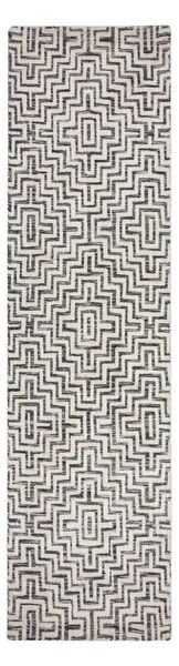 Szary chodnik 80x300 cm Rhett – Flair Rugs