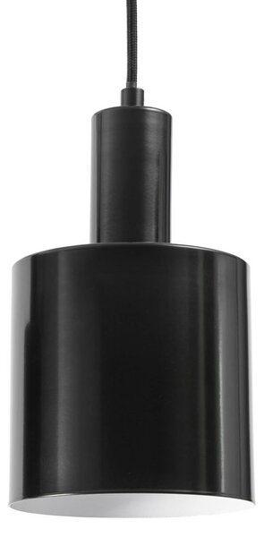 Lampa wisząca Ovelia Lindby, możliwość ściemniania, czarny, salon / jadalnia, metal, nowoczesny