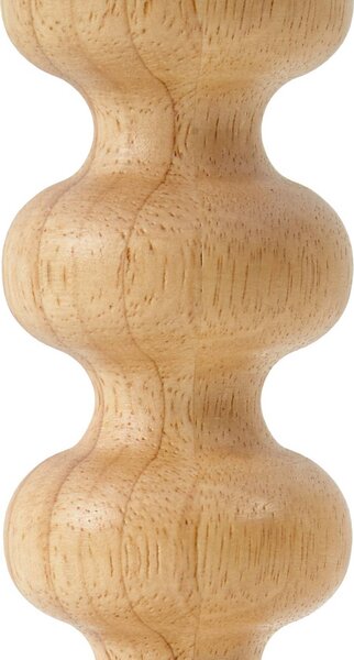 Lampa stołowa Karlie Lucande, jasne drewno, drewno
