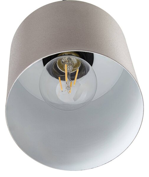 Lampa wisząca Ovelia Lindby, możliwość ściemniania, brązowy / rdzawy, salon / jadalnia, metal, nowoczesny